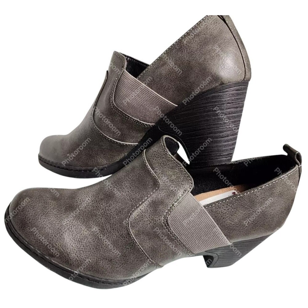 Ortholite Croft & Barrow Gray Maid Heels Gray NWT Size 10 MSRP $59.99